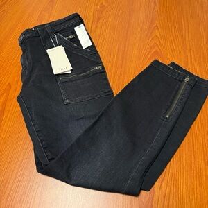 Joie Denim Park Skinny Jeans, size 29, black jeans with pockets